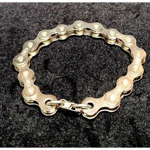 KMC Bracelet Bike Chain 5C Link w Locking Closure 9" Artisan Rare Cycling New!